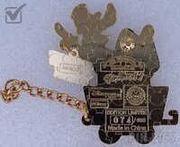 DLP - Big Bad Wolf on Big Thunder Mountain Railroad wagon - Pin trading event - Big thunder mountain event