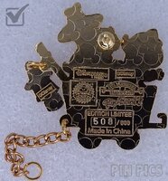 DLP - Chip and Dale - Railroad Car - Big Thunder Mountain Trading Event