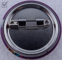 Button - Japan - Jester Mickey - 15 Years - 30th Anniversary Celebration Pin and Button Set - TDL