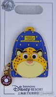 SDR - Officer Clawhauser - Disney Character Backpacks Series - The Big Donut Dangle - Zootopia