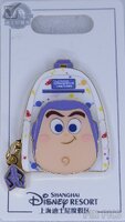 SDR - Buzz Lightyear - Disney Character Backpacks Series - Space Ranger Emblem Dangle - Toy Story