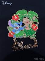 Japan - Lilo and Stitch - Ohana - Dangle Series - Jumbo