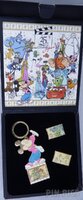 Japan - 25th Anniversary Keychain and Pins Boxed Set - JDS