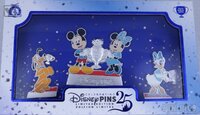 Mickey and FriendsBoxed Set - Celebrating 25 Years of Disney Pins Quarterly Series - November 2025