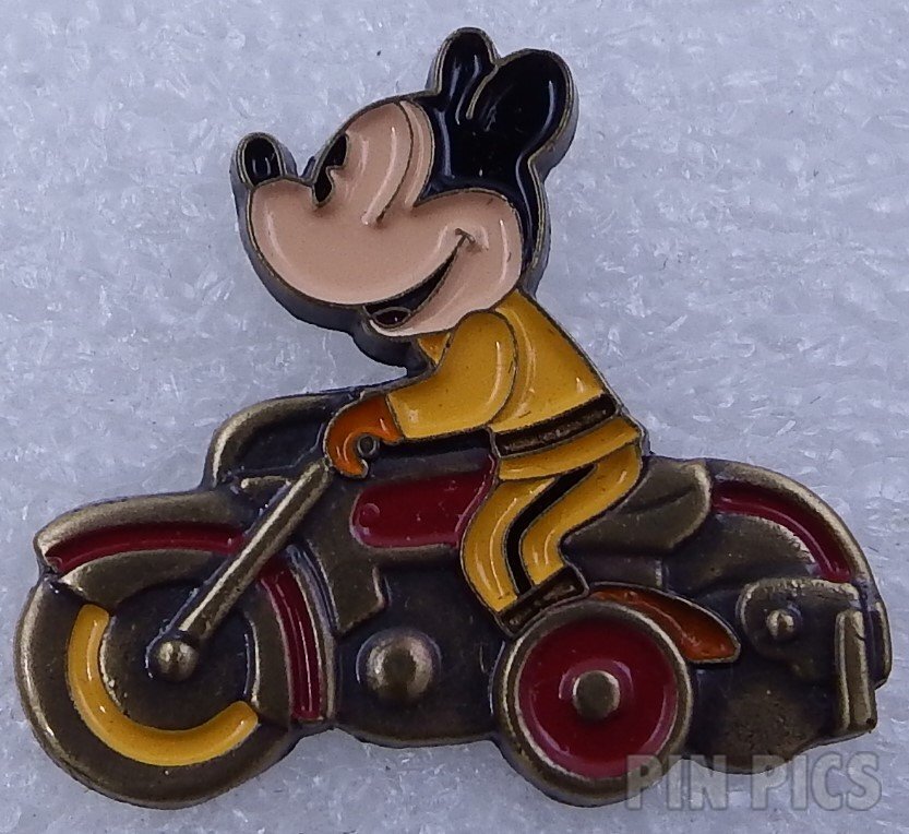 mickeyさま PP180966 - Japan - Mickey Riding a Motorcycle - Mickey's 74th