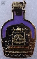 SDR - Pooh Potion Bottle - Pooh and Friends Halloween Mystery Set - Stained Glass