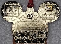 Mickey and Minnie - Magic Kingdom Snow Globe - Mickey's Very Merry Christmas Party 2024