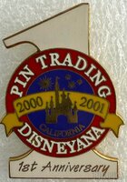 Disneyana - Pin Trading  1st Anniversary - 4 Parks