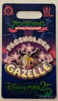 WDW - Gazelle - Zootopia: Better Zoogether Opening Day - Annual Passholder