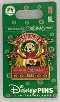 WDW - Santa Mickey with Two Reindeer - Mickey's Very Merry Christmas Party 2025 - Annual Passholder