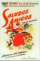 DLR - Saludos Amigos - 75th Anniversary One Sheets Posters Framed Set