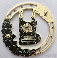 HKDL - LinaBell - Duffy and Friends Floral Swings Set - Stained Glass - Dangle