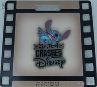 Stitch - Stitch Crashes - Starter Pin