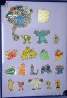 Japan - Monsters Inc - 20th Anniversary Set - JDS