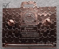 Mickey - Around the World with Mickey - Hinged Suitcase - Copper - Park City Stickers