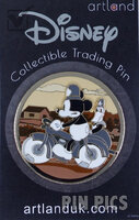 Artland - Vintage Mickey - Dognapper Mickey on Motorcycle