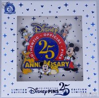 Fab Five - Pin Trading 25th Anniversary - Grand Finale - Mini Jumbo