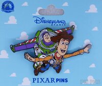 DLP - Woody and Buzz - Flying Together - Toy Story