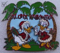 Santa Donald and Daisy - Aloha Kalikimaka