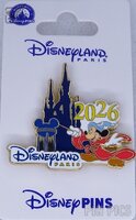 DLP - Sorcerer Mickey with the Castle - Dated 2026