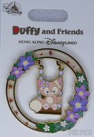 HKDL - LinaBell - Duffy and Friends Floral Swings Set - Stained Glass - Dangle