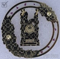 HKDL - StellaLou - Duffy and Friends Floral Swings Set - Stained Glass - Dangle