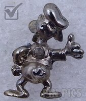 Japan - Donald Duck - Sailor - Mini 3 Pin Set - Silver - JDS