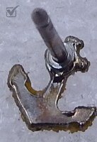 Japan - Anchor - Donald Duck Mini 3 Pin Set - Silver - JDS