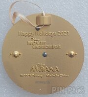 Disney Movie Insiders - Moana and Pua - Happy Holidays 2021 Ornament Series