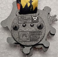 DLR - Chip and Dale - Replica Medal - Halloween Half Marathon 5K 2024 - Hinged - runDisney