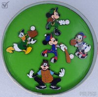 Disney Catalog - Mickey, Minnie, Donald, Daisy, Goofy Baseball - Sports Series Set #3