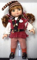 DLR - Marie Osmond Pirate of the Caribbean Adora Belle Doll w/Pins & Lanyard