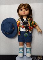 DS - Adora Belle - Marie Osmond Stitch Fan - Pin Trader - Doll