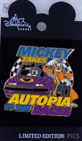 DLR - Create-A-Pin - Mickey Takes Autopia to the Races