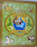 DLR - Camp Pin-e-ha-ha - 5 Pin Booster Set with Neckerchief