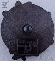 DCA - SCUBA Mickey - Mickey's Top Secret Mission - Spinner - Glow in the Dark