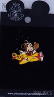 Walt Disney Travel Company - Mickey Flying Airplane - 100 Years of Magic - Flex Package - Arm Does Not Move - Version 2
