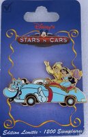 DLP - Aladdin, Jasmine, Abu and Genie - Parade - Stars in Cars