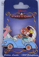 DLP - Ariel, Sebastian and Flounder - Little Mermaid  - Parade - Stars in Cars