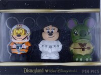 Vinylmation - 3D Pins - Rebel Alliance - Star Wars Characters Set