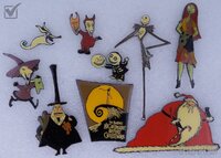 DIS - Nightmare Before Christmas - Framed Set