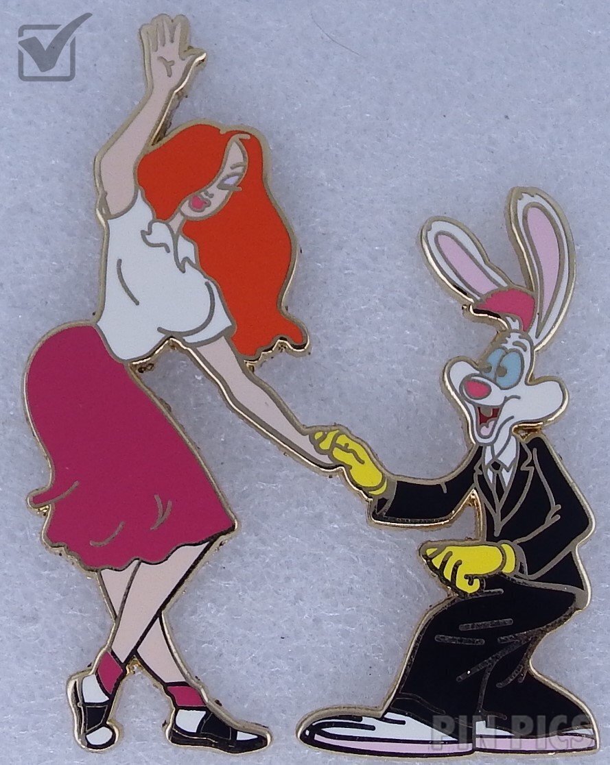 PP95767 - DSF - Jessica Rabbit and Roger Rabbit - Swing Dancing - PinPics