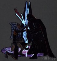 Her Universe - Ahsoka Tano and Darth Vader - I Will Avenge His Death - Star Wars: Rebels - Jumbo - Glow-in-the-Dark