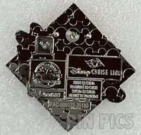 DCL - Donald and Daisy with a Chocolate Souffle - Dining Aboard Ship Mystery Set