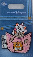 HKDL - Marie, Berlioz and Toulouse - Pocket Pets - Aristocats