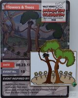 WDW - Flowers and Trees - Re-Collections Trading Card - Celebrating Twenty Years of Disney Pins 2020 - Mystery