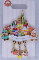 SDR - Chip and Dale with Cookie Castle - Christmas Waltz Series 2025 - Dangle