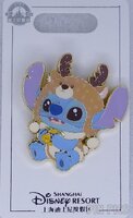 SDR - Stitch Wearing a Bear Hat and Holding a Cookie - Winter 2025