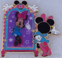 SDR - Minnie - Funhouse Mirrors Mystery Set - Pin Trading Fun Day - Lenticular