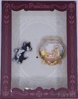 Japan - Figaro and Cleo Set - Pinocchio - Boxed